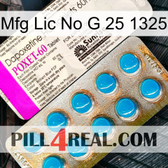 Mfg Lic No G 25 1325 new07